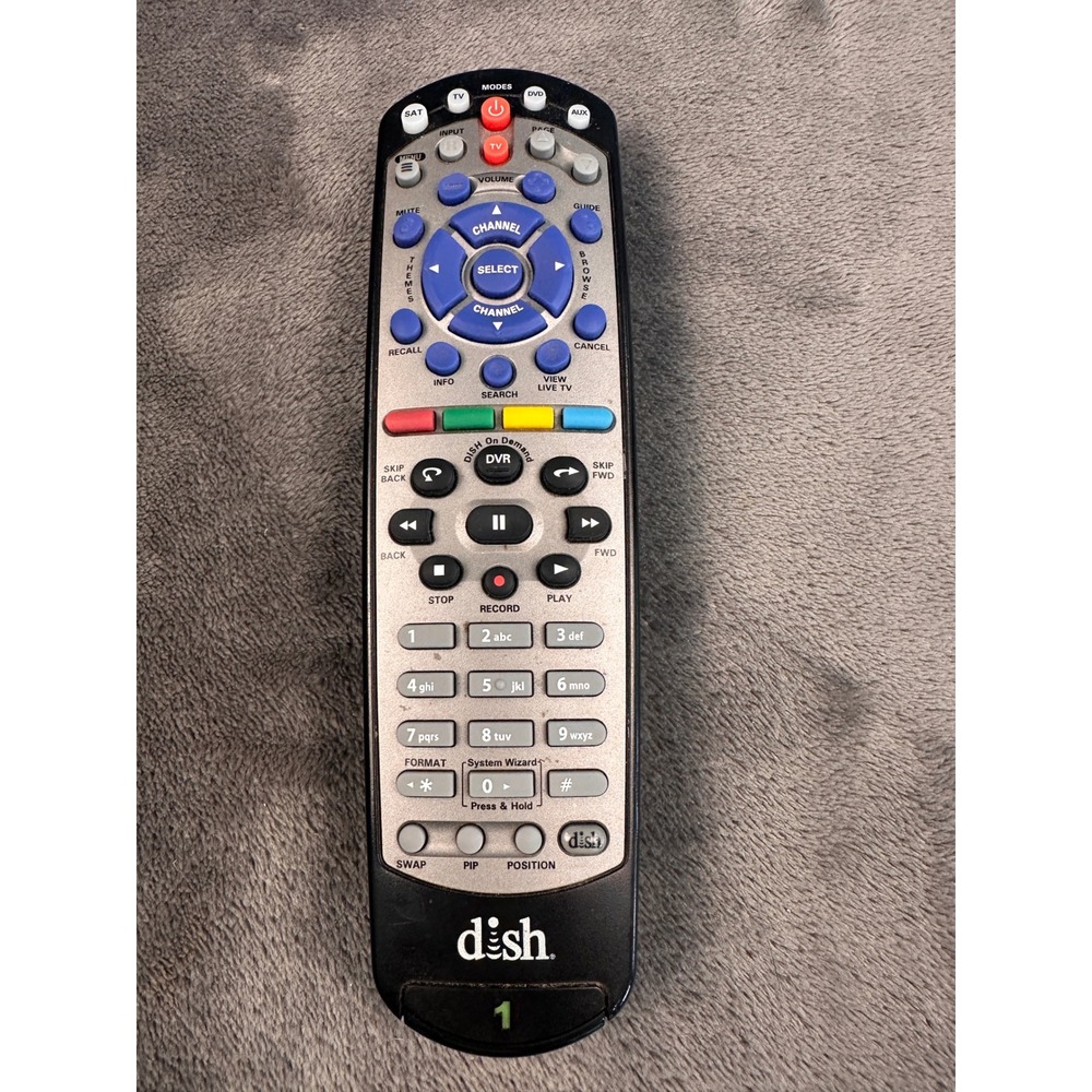 Dish Network 20.1 IR Remote Control EchoStar 180546 Universal SAT TV DVD AUX